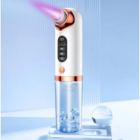 Вакуумний очищувач пор Face Slimmer, бездротовий апарат для гідропілінгу та вакуумного чищення шкіри