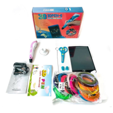 3D Pen-6 Великий набір для творчості 3Д ручка з LCD дисплеєм, графічний планшет, 100 м пластику та трафарети в комплекті