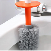Туалетний йоржик Toilet brush з вигнутою щіткою для важкодоступних місць · Щітка чистяча для унітазу