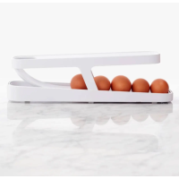 Контейнер для яєць Egg Pan · Дворівневий органайзер – підставка для зберігання яєць у холодильнику