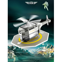 Автомобільний ароматизатор Вертоліт на сонячній батареї Drone Car Fragrance із обертанням 360°