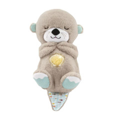 Плюшева іграшка - нічник Видрочка Soothe Snuggle Otter · Іграшка для дитини Казкові сни з музикою, підсвічуванням, диханням