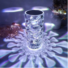 Настільна лампа - нічник Алмаз Crystal Lamp Diamond RGB · Кришталевий атмосферний світильник на акумуляторі, 16 кольорів