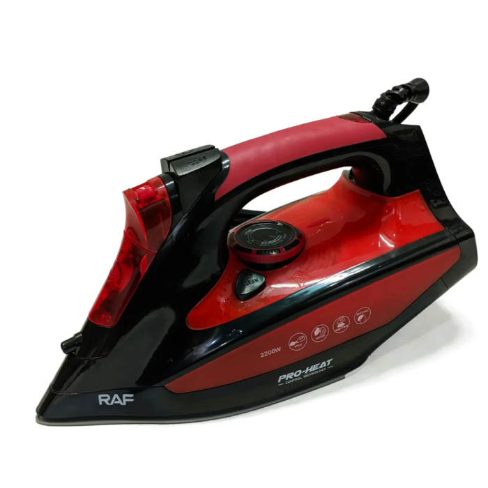 Праска RAF R.1233R з фукцією вертикального відпарювання, 2200W