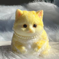 Іграшка – антистрес Сквіш Таба Котик 13 см ∙ М'яка силіконова іграшка Кішка