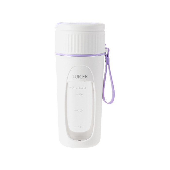 Портативний міні блендер - соковитискач JUICER KS-FSV8 W14 з USB зарядкою, 340 мл