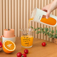 Портативний міні блендер - соковитискач JUICER KS-FSV8 W14 з USB зарядкою, 340 мл