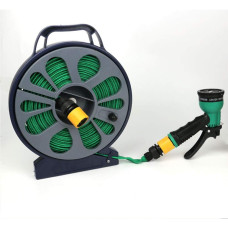 Гнучкий поливальний шланг Garden Hose 10 м • Розтяжний шланг для саду, городу та дачі з універсальним підключенням