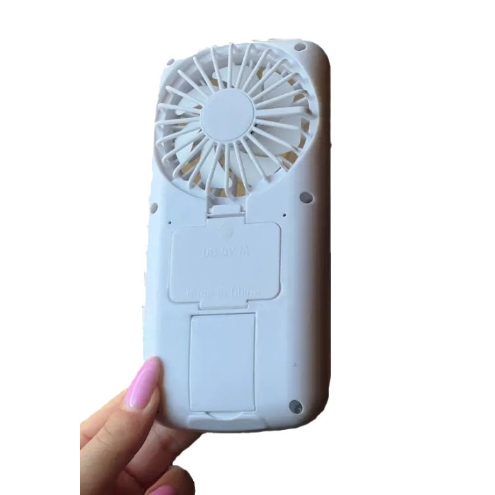 Ручний вентилятор ARCTIC COLD Pocket Chill • Портативний міні-вентилятор з LED-підсвіткою та USB-зарядкою