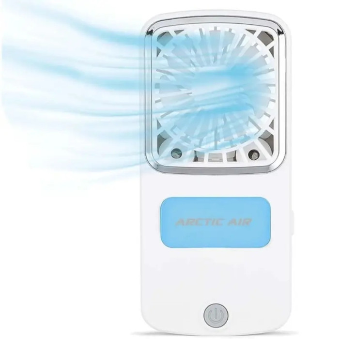 Ручний вентилятор ARCTIC COLD Pocket Chill • Портативний міні-вентилятор з LED-підсвіткою та USB-зарядкою