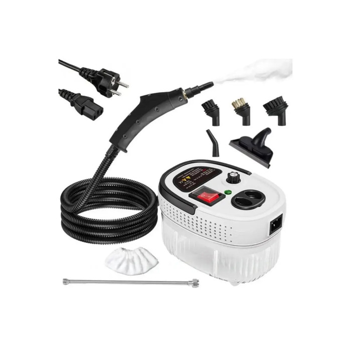 Відпарювач Steam Cleaner для дому 2500 Вт • Багатофункціональний пароочисник з насадками HX-860