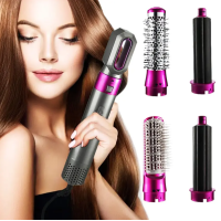 Інноваційний фен з професійними функціями HAIR BRUSH 5 в 1 ∙ Мультистайлер із регульованою температурою ∙ Іонізація