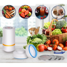 Вакуумний пакувальник XL-709, Аккумуляторний вакууматор для продуктів і банок