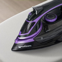Праска Hoffmans HM-9021 3000W, Парова праска з керамічною підошвою функцією авто відключення та потужним