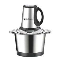 Електричний подрібнювач 1800Вт Hoffmans Electronics HM-8829 • Універсальний чоппер із металевою чашею 3,5 л