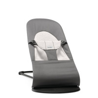 Крісло-качалка BabyBjörn Balance Soft Cotton, Ергономічне дитяче крісло-качалка