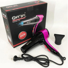 Фен GEMEI GM-1766 2.6кВт АС, Потужний професійний фен для волосся GM-1766