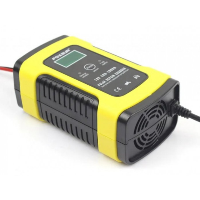 Зарядний пристрій для автомобільного акумулятора Smart Charger 12V 6A • Повністю автоматичний зарядний пристрій з 3 етапами зарядки