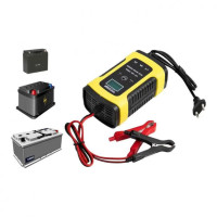 Зарядний пристрій для автомобільного акумулятора Smart Charger 12V 6A • Повністю автоматичний зарядний пристрій з 3 етапами зарядки