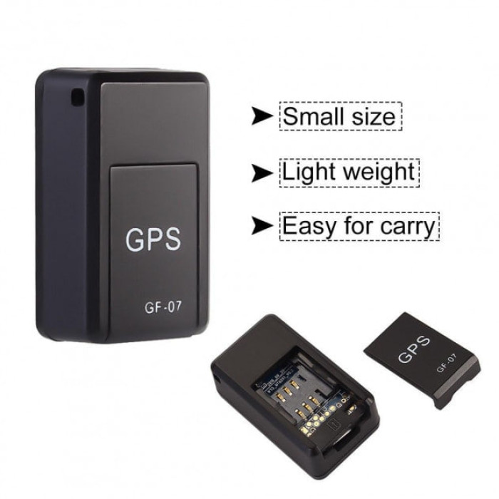GPS-трекер з мікрофоном та датчиком звуку GF-07 • Міні-локатор з GSM/GPRS та підтримкою карти пам’яті