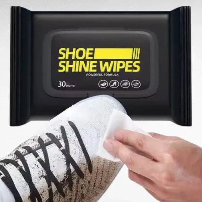 Вологі салфетки Shoe Shine Wipes 80 шт