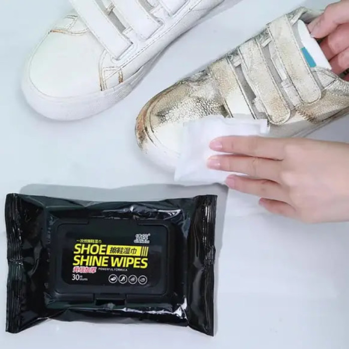 Вологі салфетки Shoe Shine Wipes 80 шт