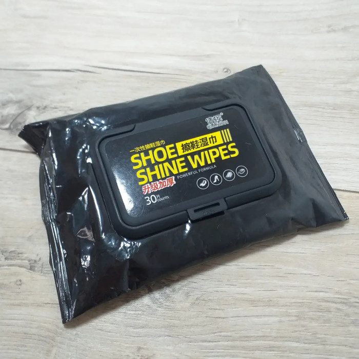 Вологі салфетки Shoe Shine Wipes 80 шт