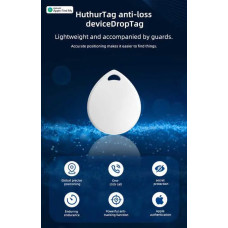 GPS-трекер Find My HUTHUR TAG • Розумний брелок для пошуку речей та домашніх тварин