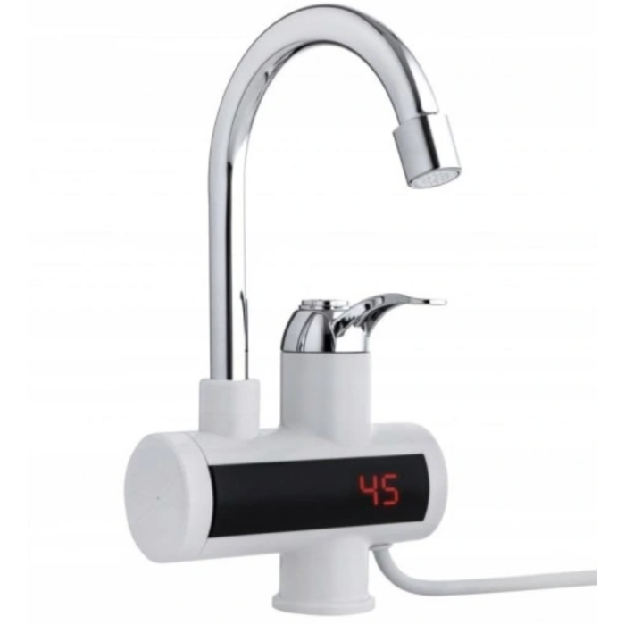 Водонагрівач WATER HEATER RX-002 • Проточний електричний водонагрівач з ЖК-дисплеєм для кухні ванної та гаража