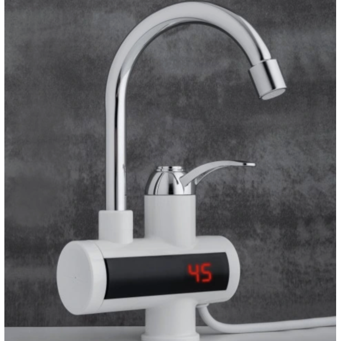 Водонагрівач WATER HEATER RX-002 • Проточний електричний водонагрівач з ЖК-дисплеєм для кухні ванної та гаража