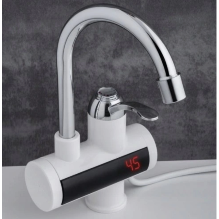 Водонагрівач WATER HEATER RX-002 • Проточний електричний водонагрівач з ЖК-дисплеєм для кухні ванної та гаража
