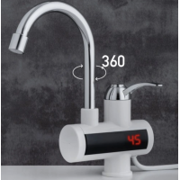 Водонагрівач WATER HEATER RX-002 • Проточний електричний водонагрівач з ЖК-дисплеєм для кухні ванної та гаража