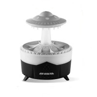 Ультразвуковий зволожувач повітря UFO Raindrop • Ультразвуковий зволожувач повітря Гриб з дощовою лампою