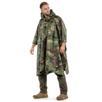 Дождевик Raincoat Камуфляж D -1 • Тактичний дощовик камуфляж плащ-намет пончо з капюшоном