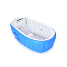 Надувна ванночка дитяча Intime Baby Bath Tub • Портативна складна надувна ванна для немовлят та дітей до 4 років