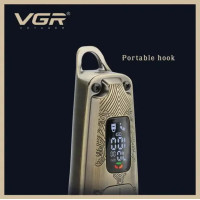 Машинка для стрижки VGR V-901 • Триммер для волос с дисплеем и 4 насадками 1600 мАч