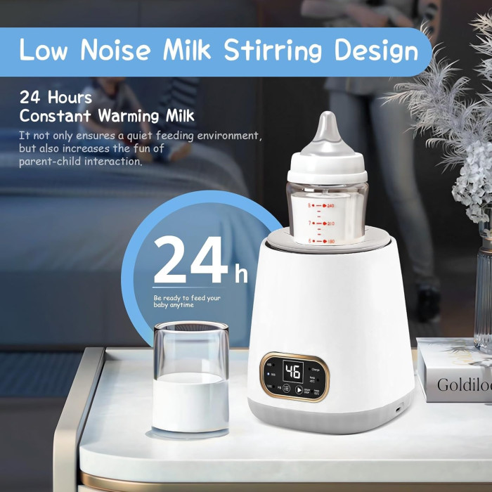 Електро підігрівач для пляшечок Electric Milk Bottle Shaker, Портативний електро-шейкер для дитячого