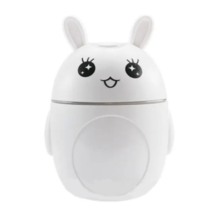 Зволожувач повітря Safe Air Rabbit • Дитячий ультразвуковий зволожувач з LED-підсвіткою та живленням від USB Safe Air Rabbit