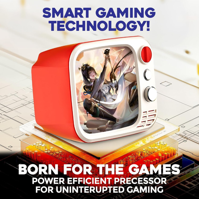 Ігрова консоль H7 Mini TV РЕТРО 740 ігор + 2 джойстики ∙ Портативна ретро-консоль H7 з екраном та джойстиками