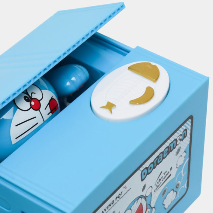 Інтерактивна скарбничка DORAEMON з автоматичним прийомом монет