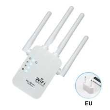 Репітер підсилювач сигналу ретранслятор Wi-Fi роутер 300Мбіт ∙ Wi-Fi ретранслятор 2.4G з 6 антенами