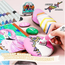 Набір акварельних маркерів 12 шт Water Color Pen 635-12 ∙ Акварельні маркери Water Color Pen 635-12