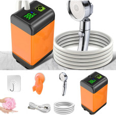 Душ Портативний Outdoor Shower 1402, Портативний похідний душ з акумулятором 7800 mAh