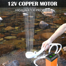 Душ Портативний Outdoor Shower 1402, Портативний похідний душ з акумулятором 7800 mAh