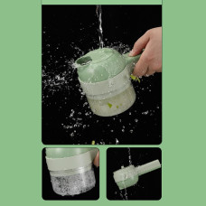 Ручний електричний різак для овочів 4 в 1 ∙ Електричний подрібнювач Food Chopper Catling