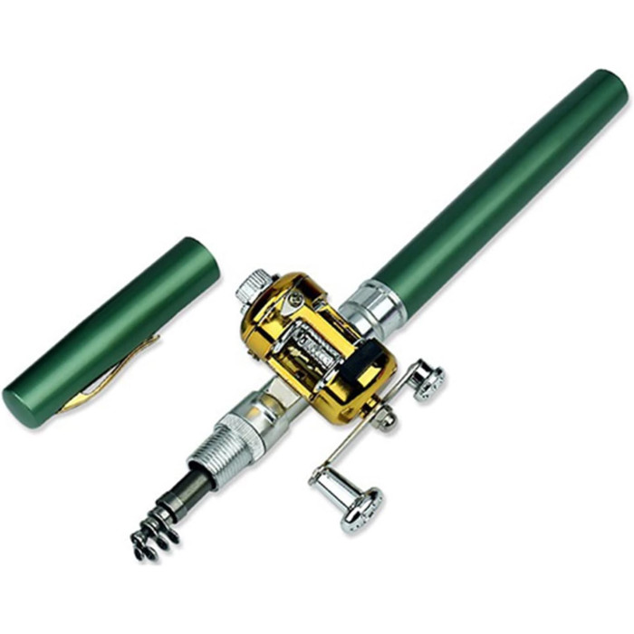 Кишенькова міні-вудка Fish Rod in Pen Case, Вудка у вигляді ручки Fish Rod in Pen Case