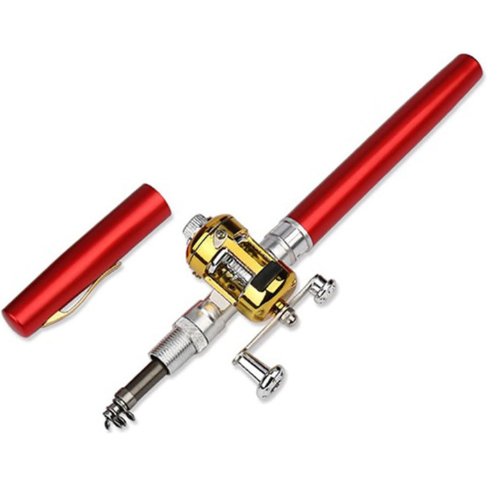 Кишенькова міні-вудка Fish Rod in Pen Case, Вудка у вигляді ручки Fish Rod in Pen Case