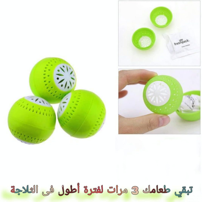 Кульки для холодильника Fridge Balls для усунення запахів ∙ Поглинач запахів Fridge Balls для дому