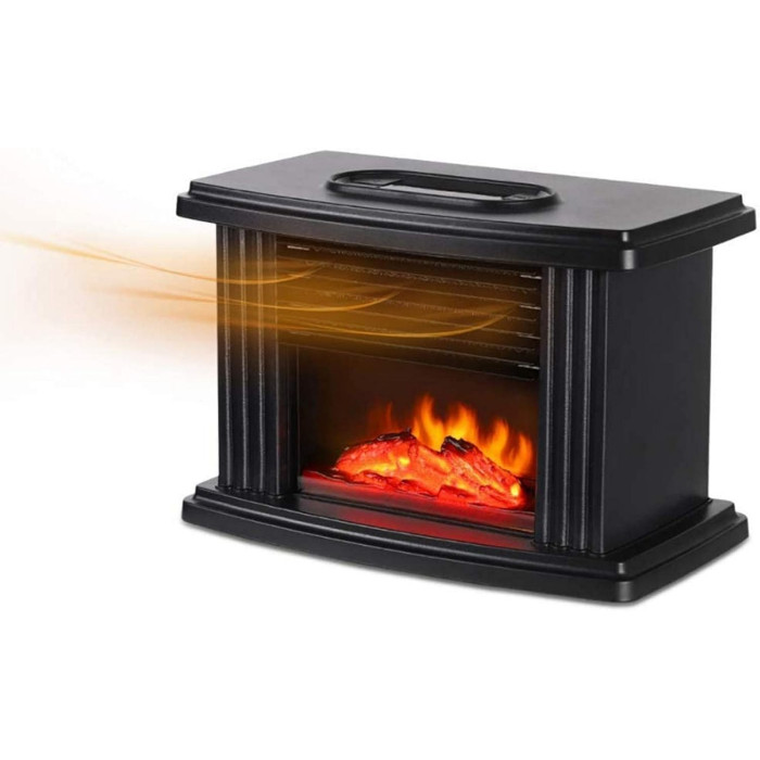 Обігрівач у вигляді каміна Flame Heater для дому ∙ Портативний міні-обігрівач Flame Heater