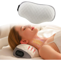 Подушка для підтримки шийного відділу pillow 5561 з масажем та підігрівом ∙ Масажна подушка для сну pillow 5561